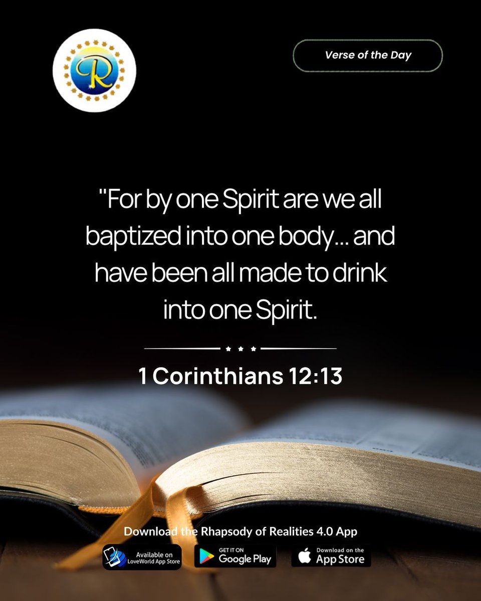 RhapsodyDaily's tweet image. Staying filled with the Spirit and living in the Word is the answer — that's how you dominate sickness, failure and the circumstances of life."

Save this post. Return to it throughout the day.

#VerseOfTheDay #BibleVerse #RhapsodyOfRealities