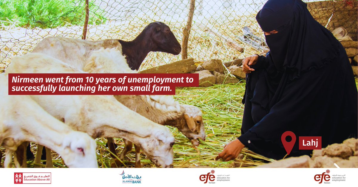 ef_EUhub's tweet photo. 🌱 Through Mustaqbalak Entrepreneurship training, young Yemenis, especially women, gain essential skills to thrive. Participants also receive access to financing, helping them improve livelihoods and create new opportunities in their communities. 🤝 Funded by @EAA_Foundation https://t.co/izG5ScoSoC
