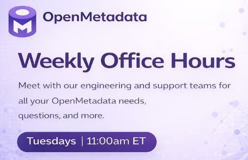 OpenMetadata tweet media