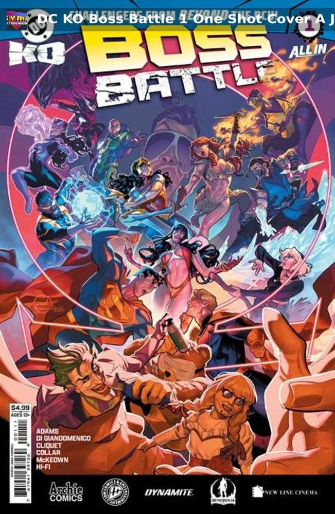 SYMH_Comics's tweet image. TO SAVE OUR WORLD, THEY MUST BATTLE THE CHAMPIONS OF OTHER WORLDS! Unexpected fighters including Annabelle, Homelander, and Sub-Zero enter the DC K.O. arena! The final chapters of this epic event are unfolding, and the ultimate battle is only beginning! #DCComics #Crossover #DCKO