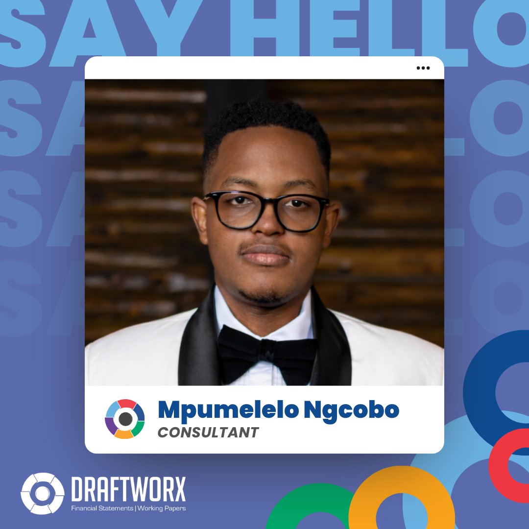 DraftworxTeam's tweet photo. Meet Your Draftworx Team!

Each week, we’re introducing you to one of the incredible people behind the scenes who make your Draftworx experience exceptional.

Say hello to Mpumelelo Ngcobo, one of our Consultants!

Pumi is part of our dedicated support team, always ready to assist you with your Draftworx queries and ensure you get the most out of our software.

Stay tuned every week as we introduce more of the friendly faces that keep Draftworx running smoothly!

#MeetYourTeam #DraftworxSupport #BehindTheScenes #FinancialSoftware #DraftworxFamily