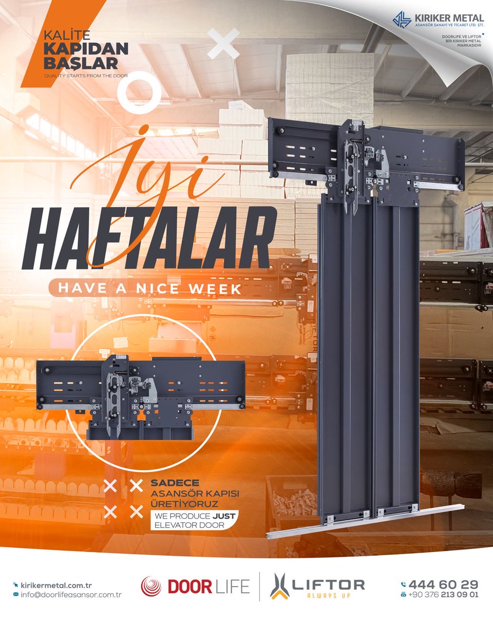 kirikermetal's tweet image. İyi haftalar... Have a nice week... kirikermetal.com.tr - 444 60 29 #door #elevatordoor #doorlife #elevator #lift #ascenseur #asansör #sales #colorful #liftor #LiftDoor #architecture #production #turkey #liftdoor #swingdoor