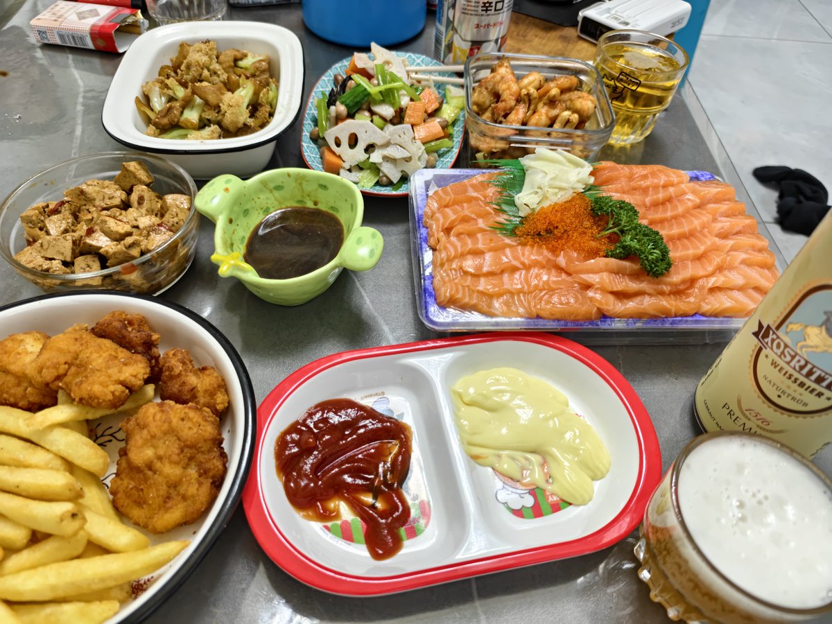 Lucas2096524's tweet image. This is my dinner. Can I see yours, My friends? 😋
#dinner #foods