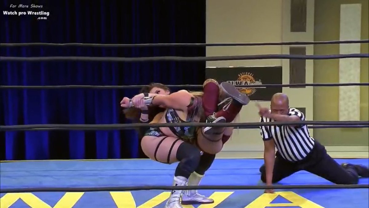 SkyeBlueNews's tweet photo. On this day!
Skye Blue vs Jennacide for NWA Powerrr Surge Episode 2 on the 4th May 2021.
#NWA #SkyeBlue #Jennacide #Wrestling #ProWrestling https://t.co/2Pwo9Sh2JW