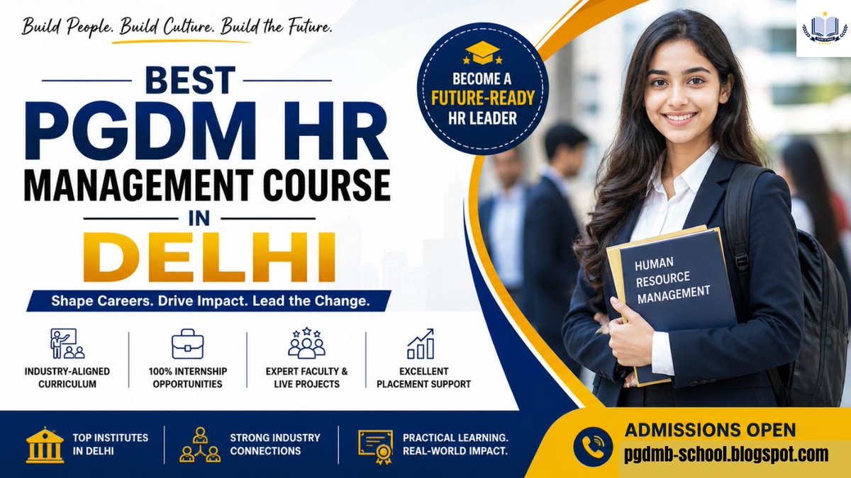 PalakSharm29102's tweet image. Best PGDM HR Management Course in Delhi

Top institutes emphasize case studies, live projects, internships, and simulations to ensure hands-on experience and practical implementation...know more shorturl.at/f7EiO

#PGDM #PGDMHR #HRManagement #HRCareer #ManagementCourse