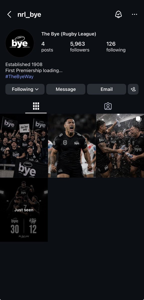 jackclare16's tweet photo. @onlyinRL A new team are taking the NRL by storm! The bye now become the 9th team this season to beat the Dragons! 

The next time these two face each other is Round 15! Can the dragons overcome the 30-12 loss to The Bye? https://t.co/A2I9DXbJwD