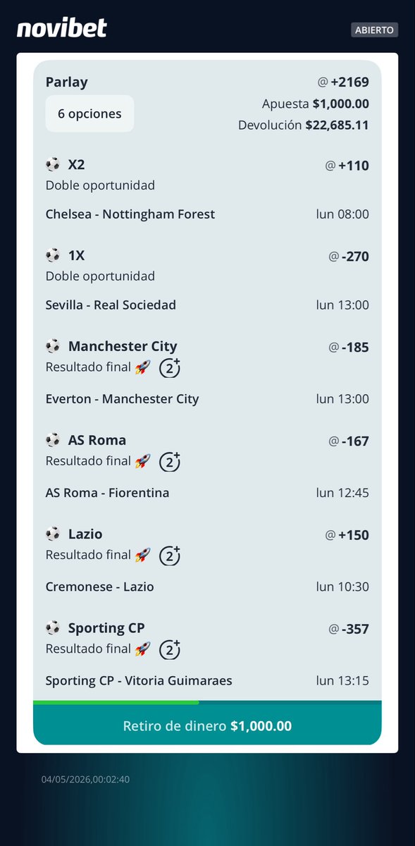 El Arquero Tipster tweet media