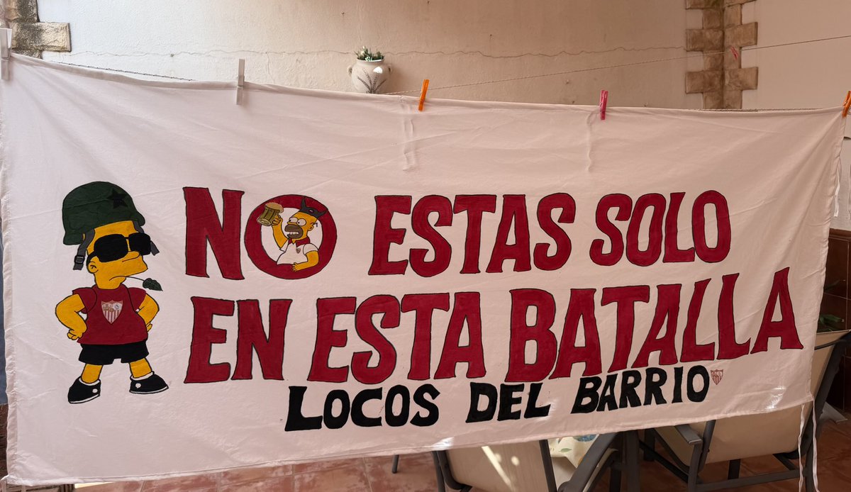 Buenos dias Sevillistas!

GANAR,GANAR Y GANAR!!!🤍❤️

#TodosDeRojo #todosjuntos
