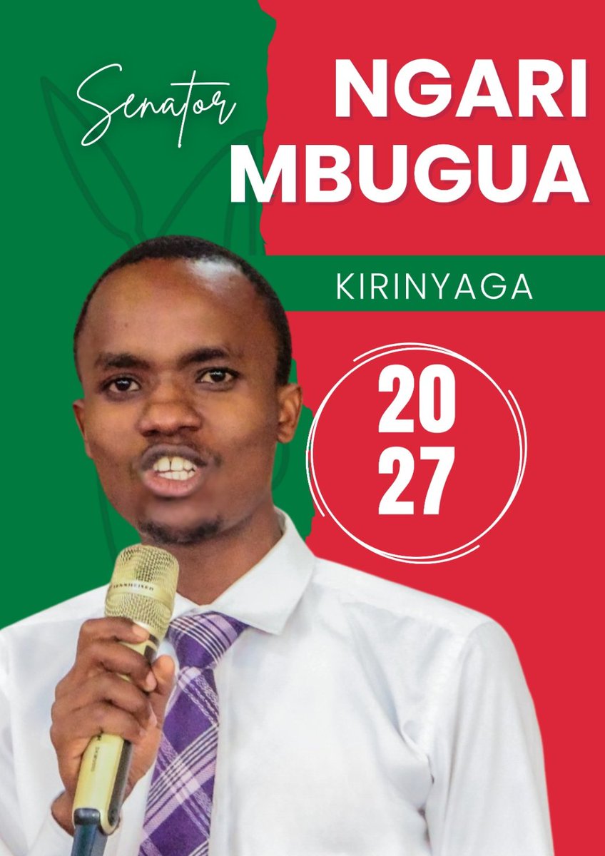 NgareWilly's tweet photo. @georgediano Upcoming kirinyaga senotor https://t.co/G4jY4yGahU