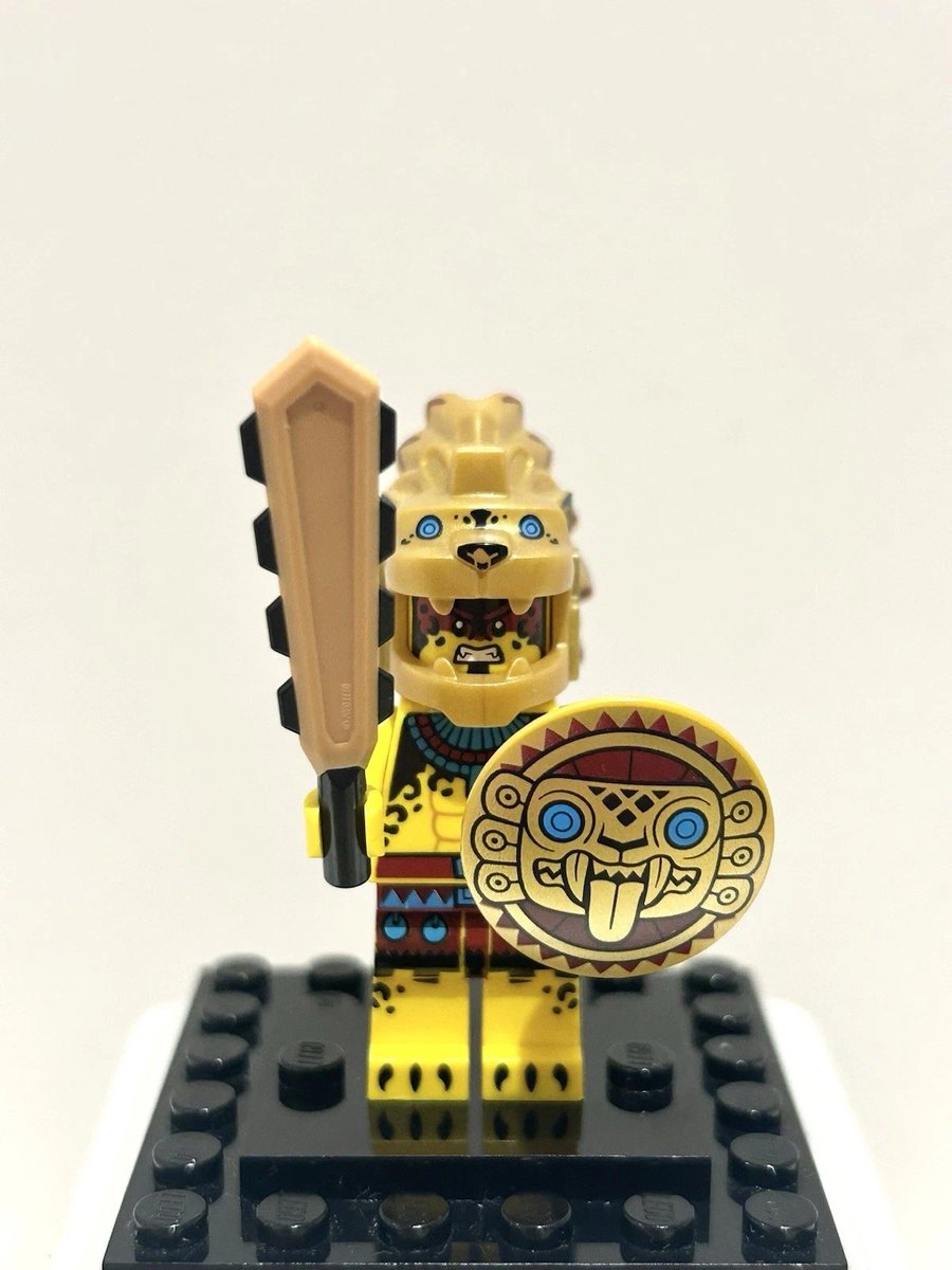 infinitybricks8's tweet image. Channeling the spirit of the jungle with this legendary Jaguar Warrior. That shield detail is absolutely elite! 🐆

#LEGO #LEGOminifigures #LEGOcollection #LEGOcommunity #LEGOaddictAFOL #LEGOreseller #LEGOforsale #LEGOSeries21 #AncientWarrior #LEGOHunter