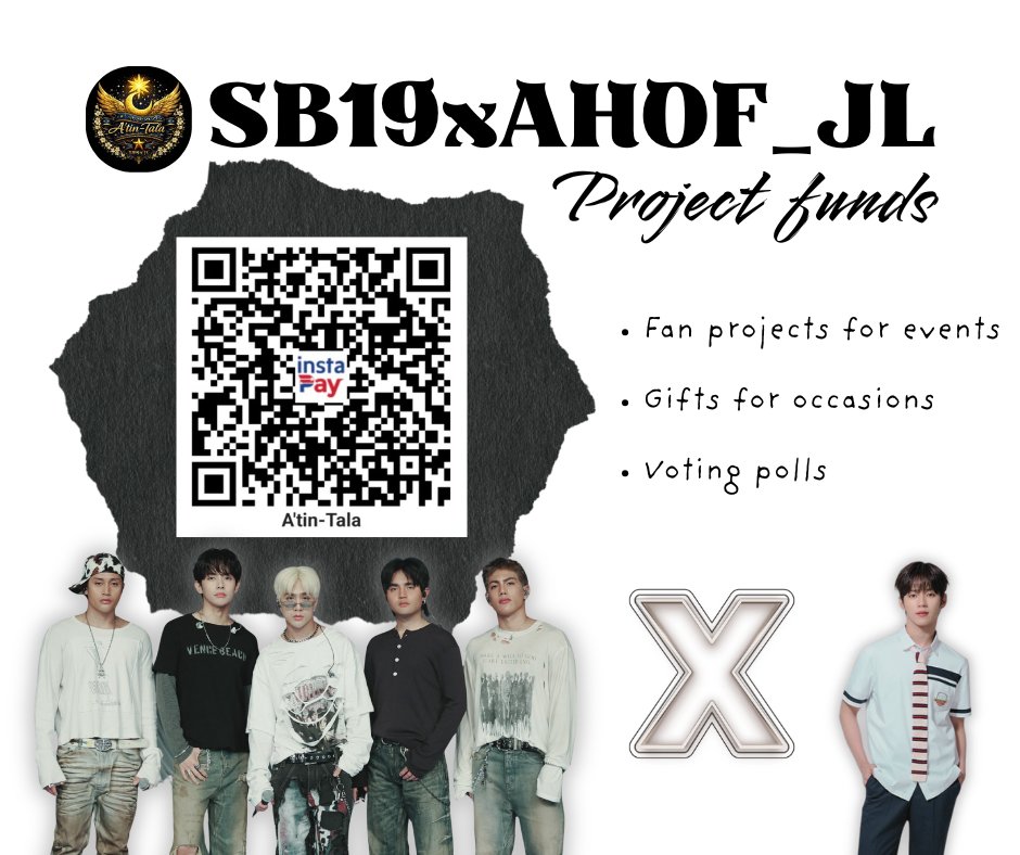 As we prepare to fully support SB19 and AHOF JL in the upcoming initiatives, we are organizing efforts across multiple areas to ensure everything runs smoothly and successfully. This undertaking requires not only time and dedication, but also monetary resources that will allow us