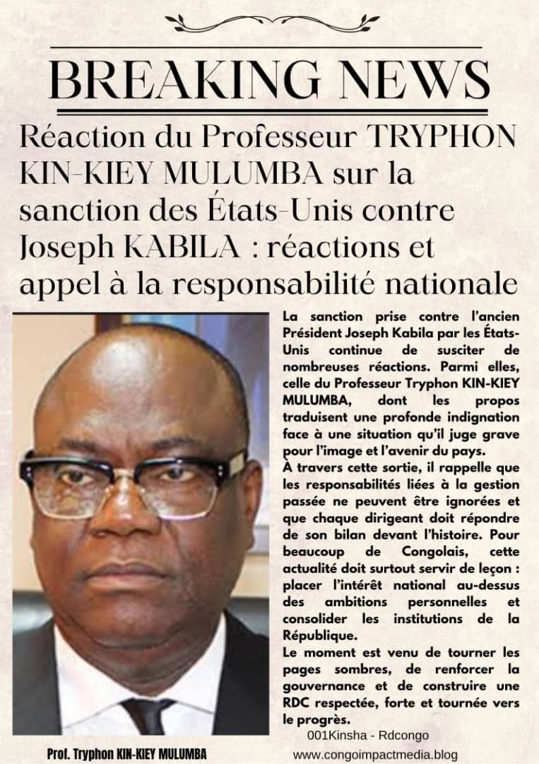 Prof. T. Kin-kiey Mulumba tweet media