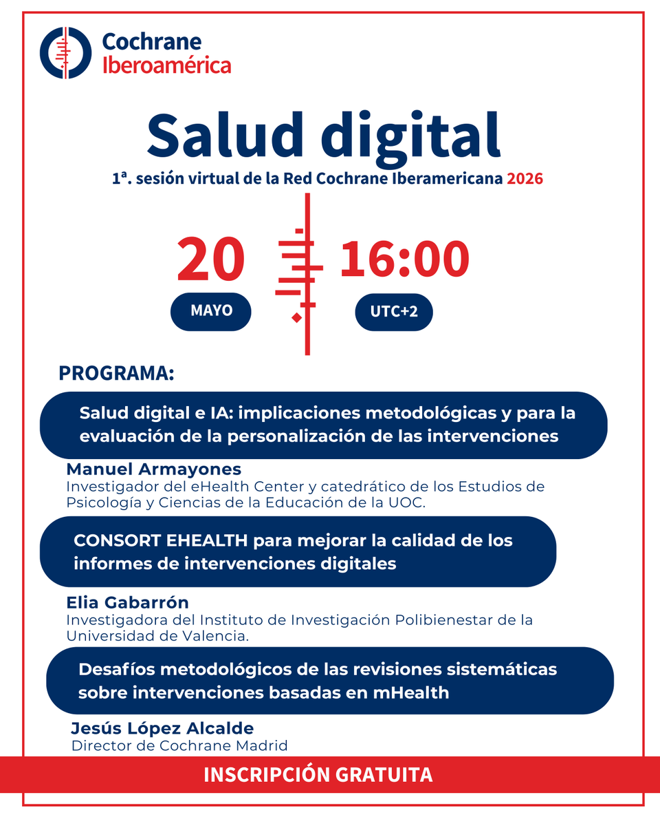 CochraneIberoamerica tweet media