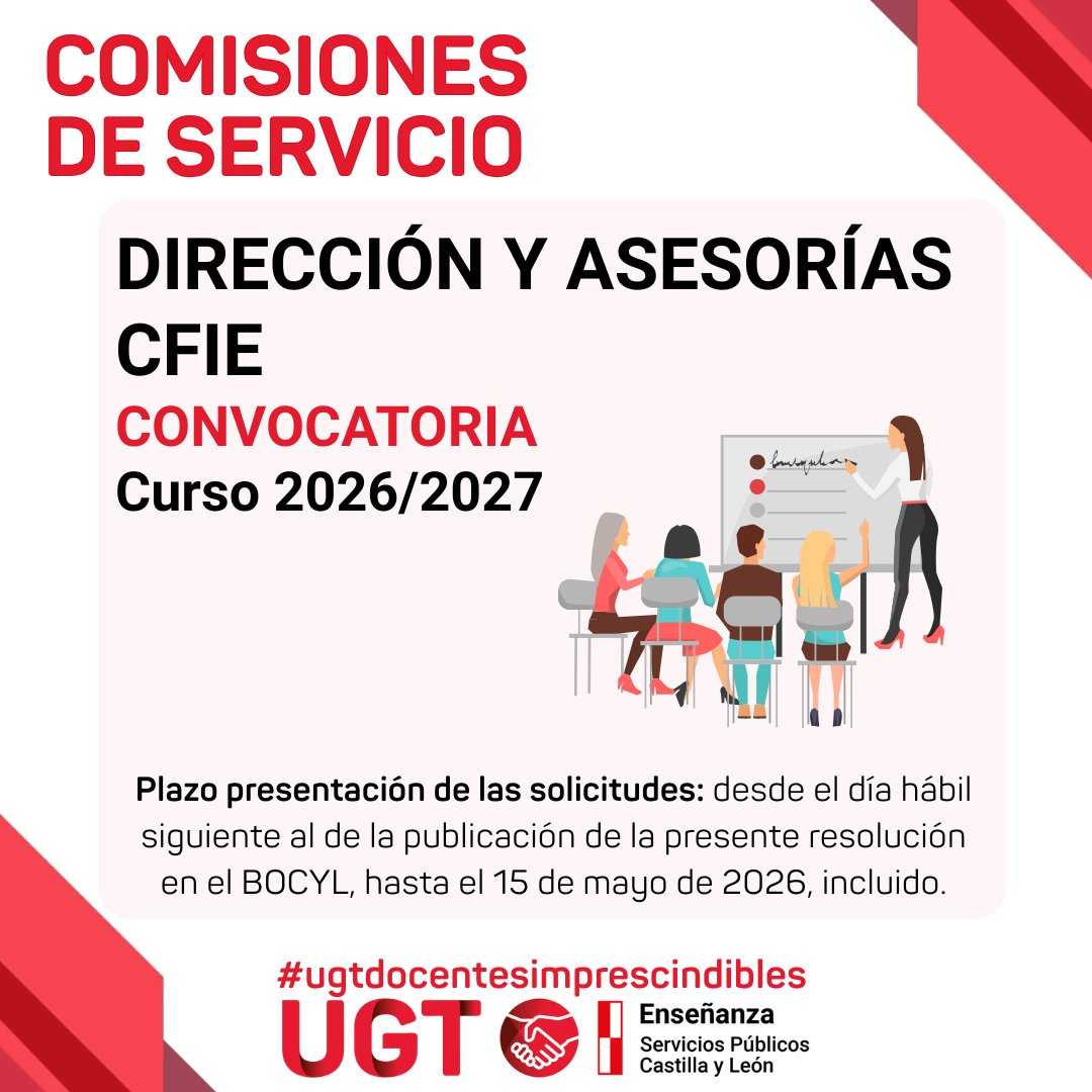 UGT-SP Enseñanza CyL tweet media