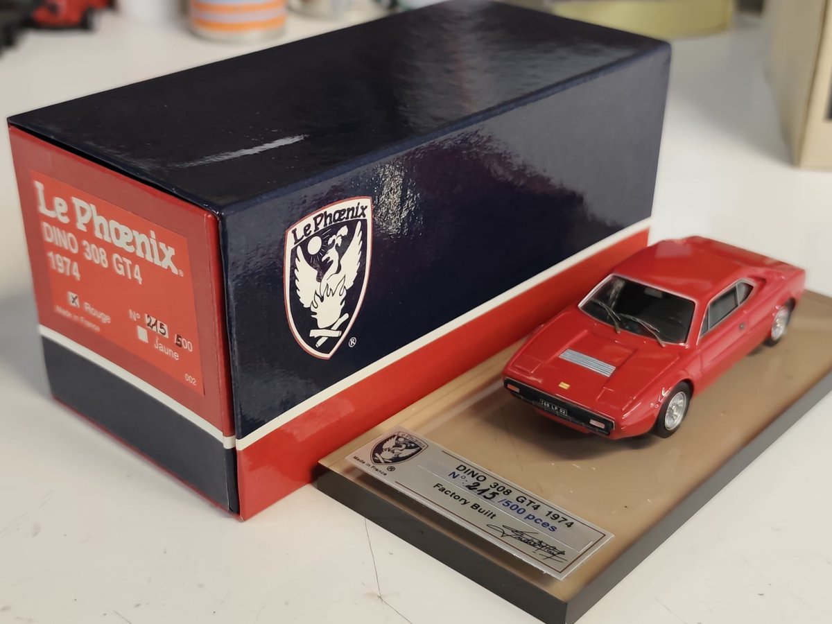 cars_tiny's tweet image. Ferrari 308 GT4 1974 Le Phoenix Scala 1:43 #tinycars #ferrari #scala143 #model #scalemodel