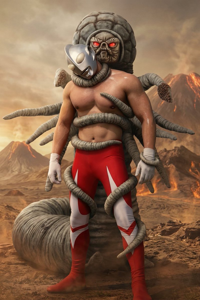 josh70523397's tweet photo. Ultraman Great was defeated and taken by Godes. https://t.co/ZO0zSD6YzM