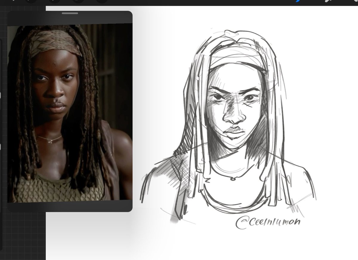 CeeInLumon's tweet image. Michonneee #twd #thewalkingdead #Michonne