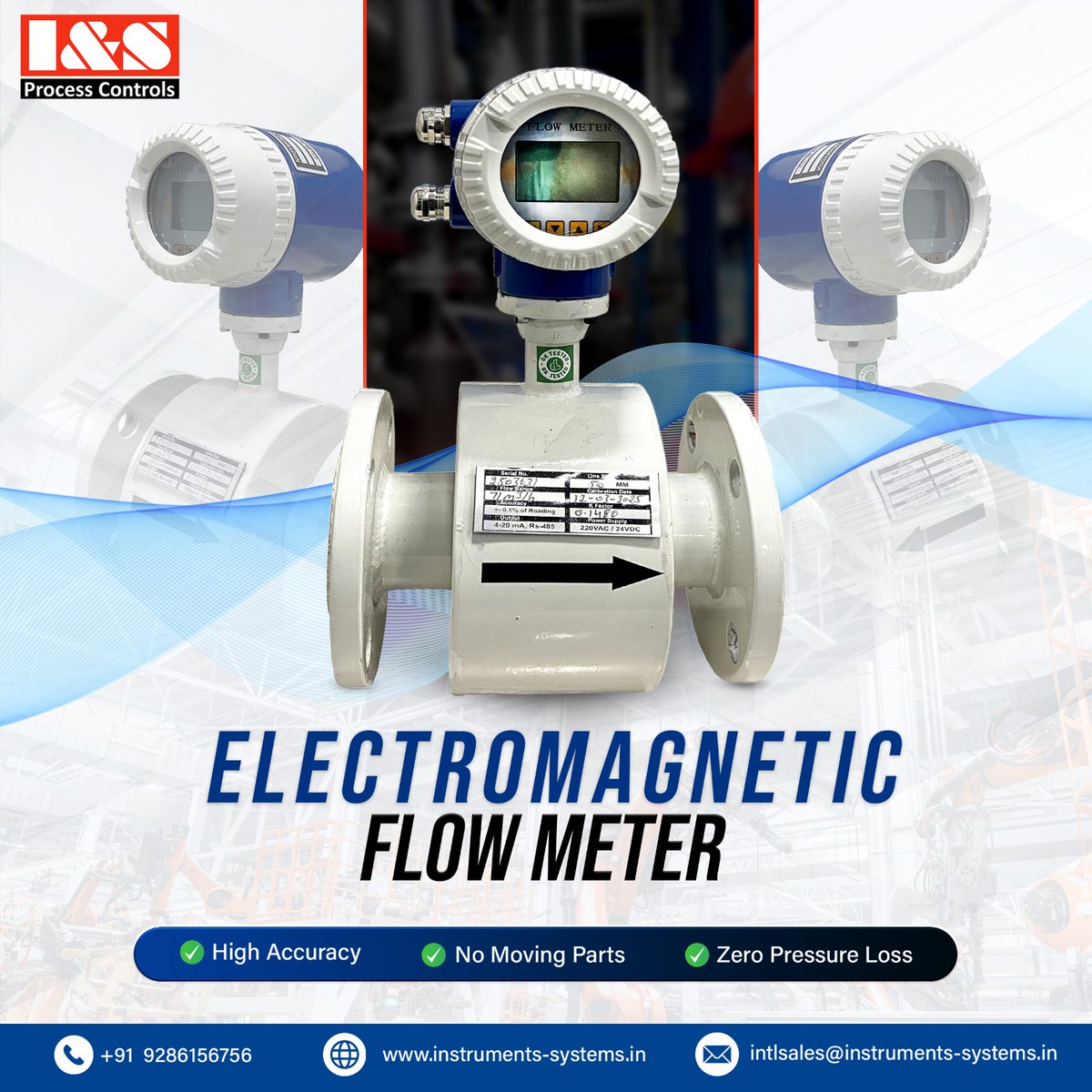 iands1985's tweet image. If your flow meter adds resistance, it’s already affecting the process.

Full bore design. No moving parts.

Measure flow without altering it.

#IndustrialAutomation #ProcessControl