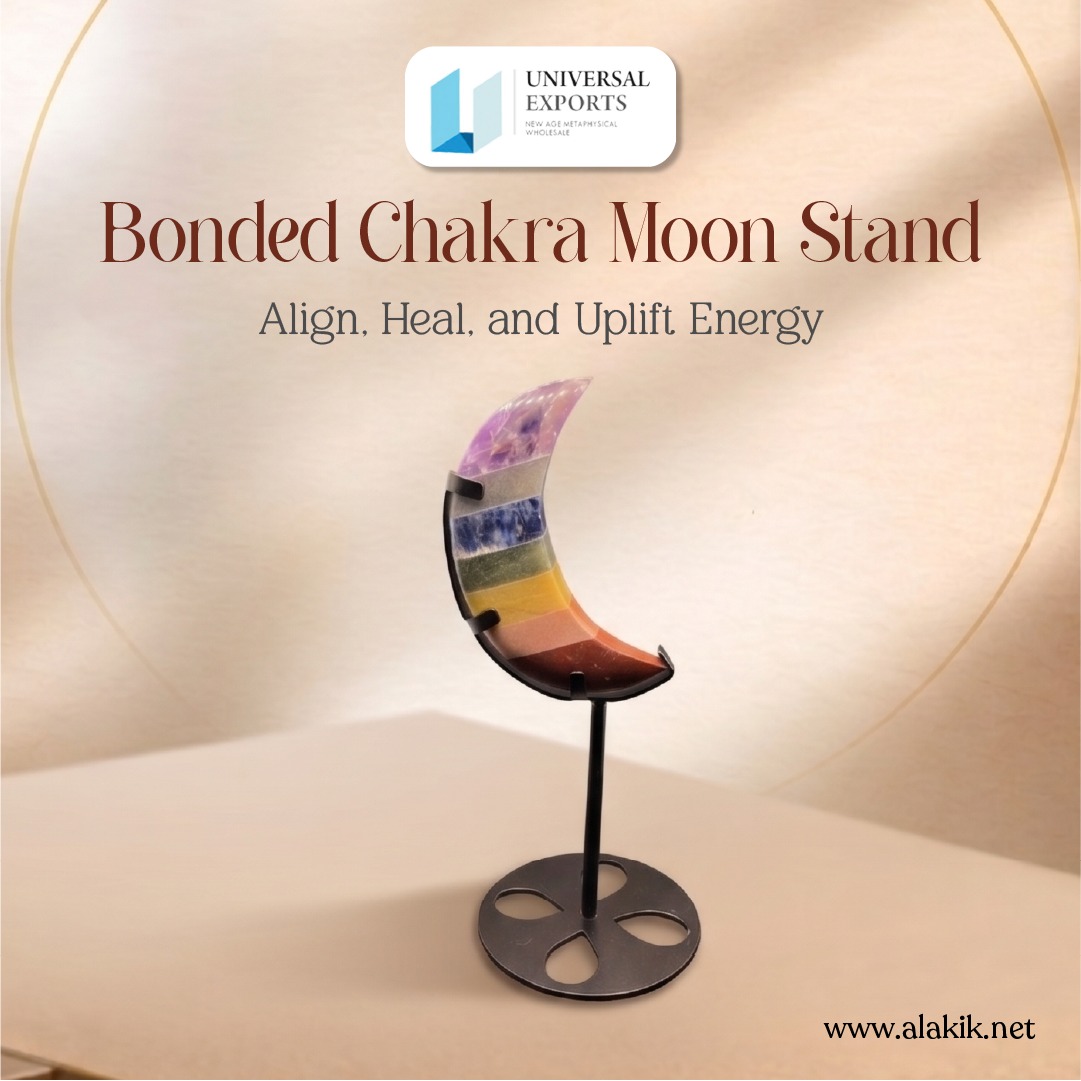 AlakikU's tweet photo. This Bonded Chakra Moon Stand brings together vibrant chakra energy to align your space, support healing, uplift your surroundings with calming.

📱: +91 98985 41435
📧: info@alakik.net
🌐: https://t.co/Vn5yuLETzP

#ChakraMoonStand #ChakraHealing #EnergyAlignment #HealingCrystals https://t.co/aCbMhpaKlh
