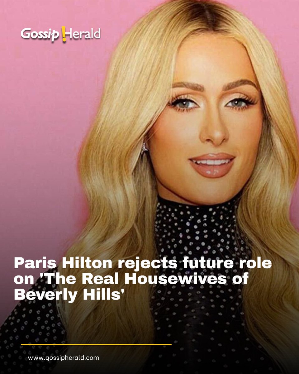 Gossip_Herald's tweet image. Paris Hilton addressed speculation about potentially joining The Real Housewives of Beverly Hills during the Breakthrough Prize Ceremony in Los Angeles

Read More: gossipherald.com/news/54838

#ParisHilton #KathyHilton #BreakthroughPrize #LosAngeles #gossipherald