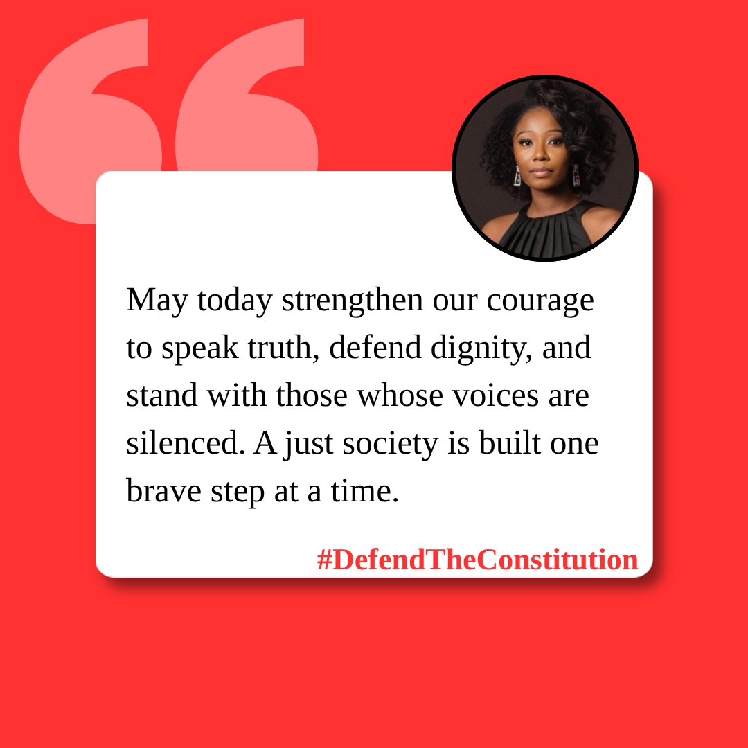 💌Good morning, Zimbabwe. May today strengthen our courage to speak truth, defend dignity, and stand with those whose voices are silenced. A just society is built one brave step at a time. #DefendTheConstitution📌