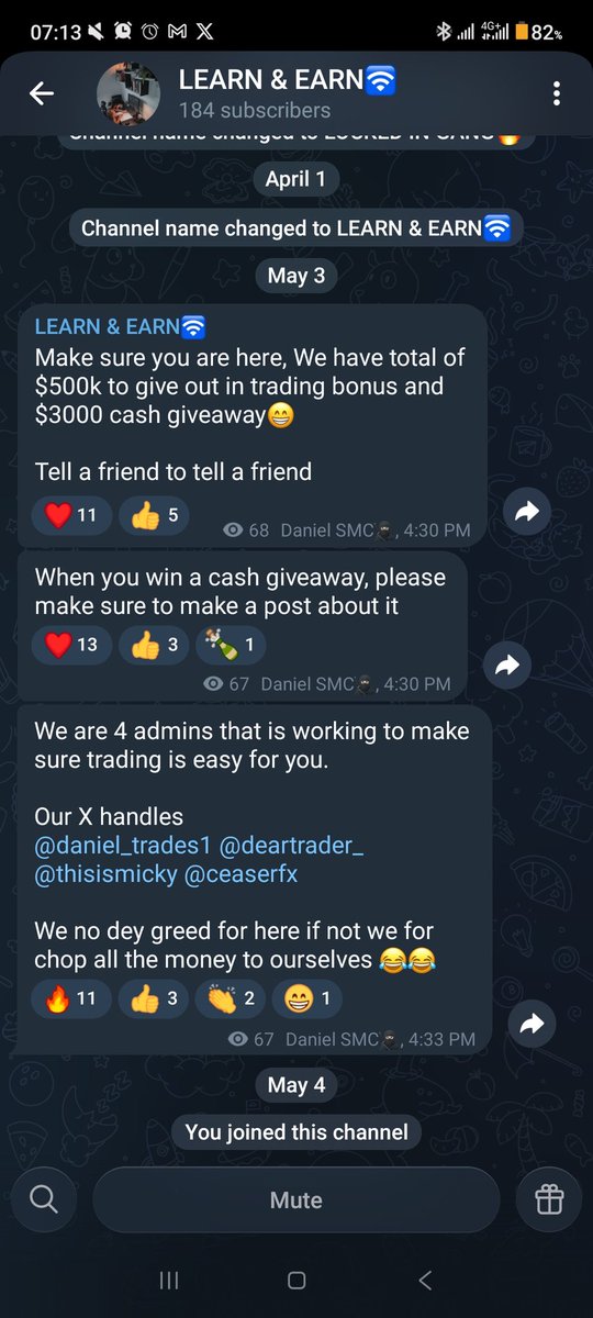 Vinn_dt's tweet photo. @danieltrades @Fx_high_priest @deartrader__ @probernard_02 @thatloganguyy @RealTraderSeun @QueenXenthe @X DANIELTRADES https://t.co/1TH1FeGuof