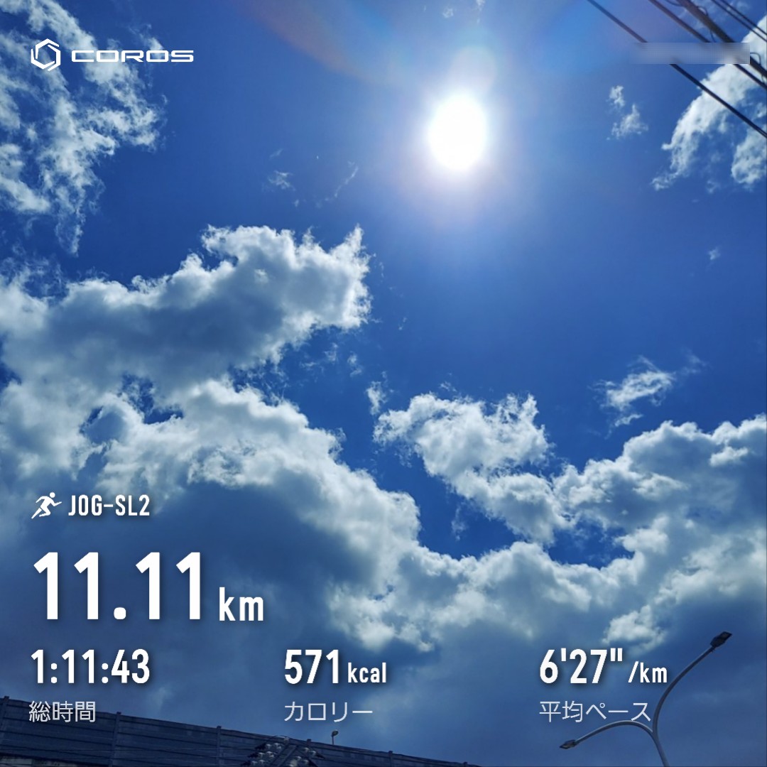 nico76_running's tweet image. ある日のラン。
のんびりジョグ🏃‍♀️

こうやってのんびり自由に走ってる時間が大切だったりする😌

#running 
#ランニング