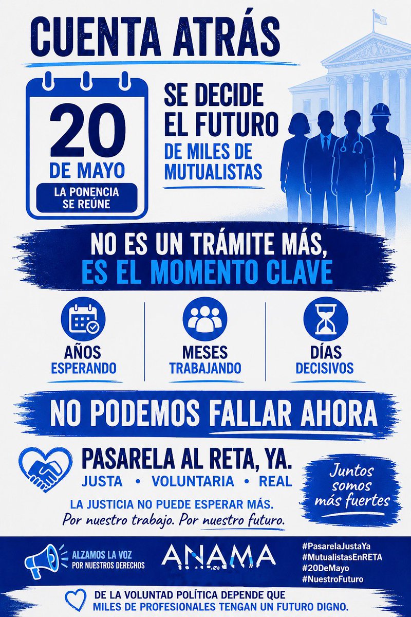 Asoc. Nac. Afectados por la Mutualidad Abogacía tweet media