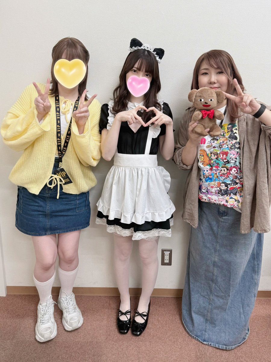 ストグラ街歩きin大阪 ちゃんももの前半戦は無事に終わりました！ 楽屋