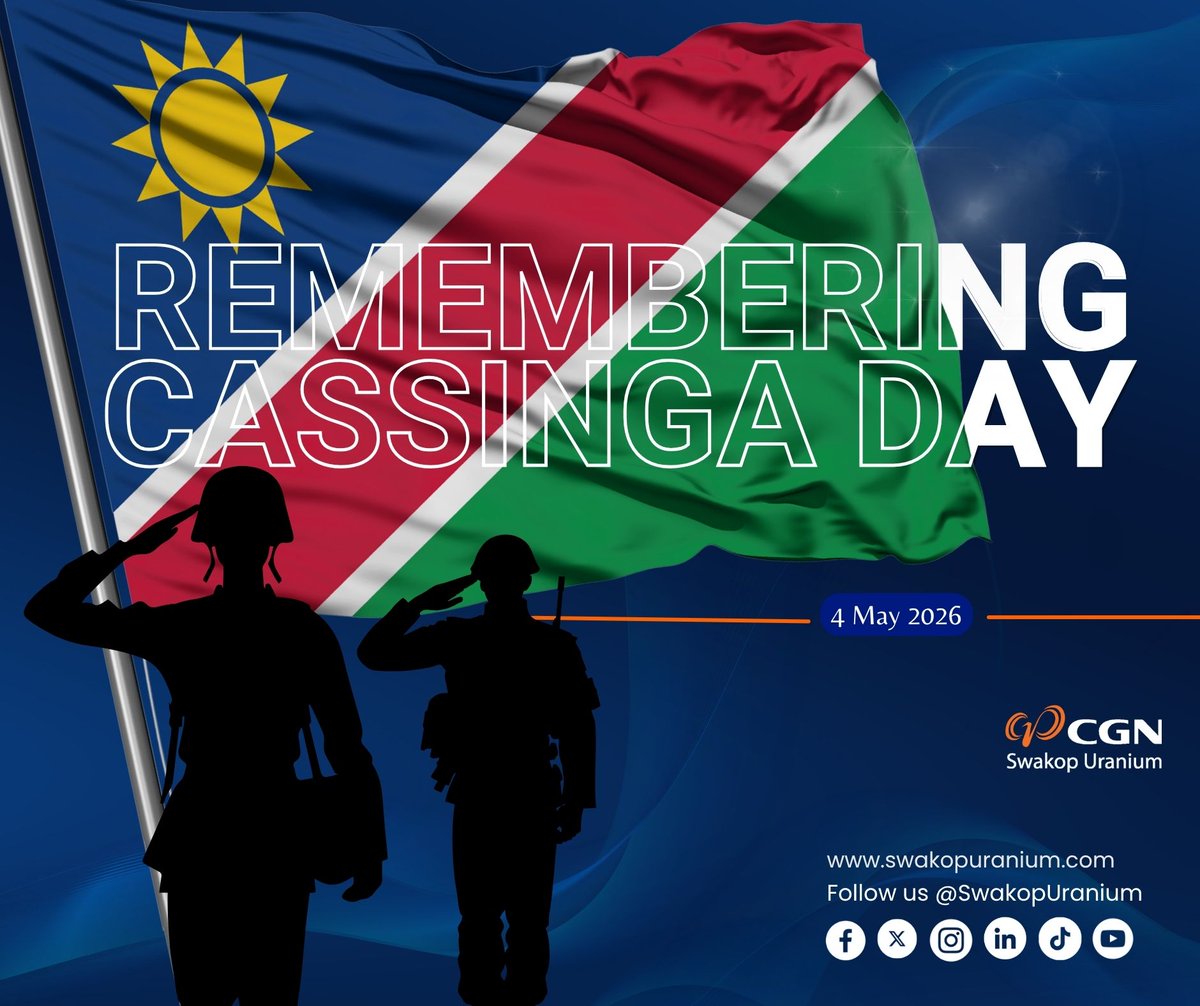 SwakopUranium's tweet photo. #SwakopUranium pays tribute to the heroes and heroines of #CassingaDay, whose sacrifices will never be forgotten. ๐ #WeRemember๐ท๐ปโโ๏ธ๐ท๐ป๐ ๏ธ #TeamSU ๐ท๐ปโโ๏ธ #MoreThanMining https://t.co/Q1HBJDx6Tx