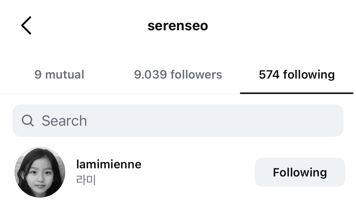 sungkyung_lab's tweet photo. INFO | 260504
@/lamimienne - #LAMI

Seren (Herin’s older sister) just started following Lami on Instagram🫶🏻 https://t.co/Laf1B2PuiP