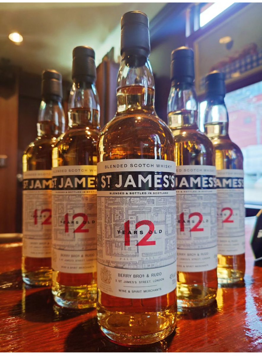 【古酒・未開栓】　St.James's　VERY OLD 760ml ウイスキーセントジェームス12年 760ml 重量番号:2 (42) 12年