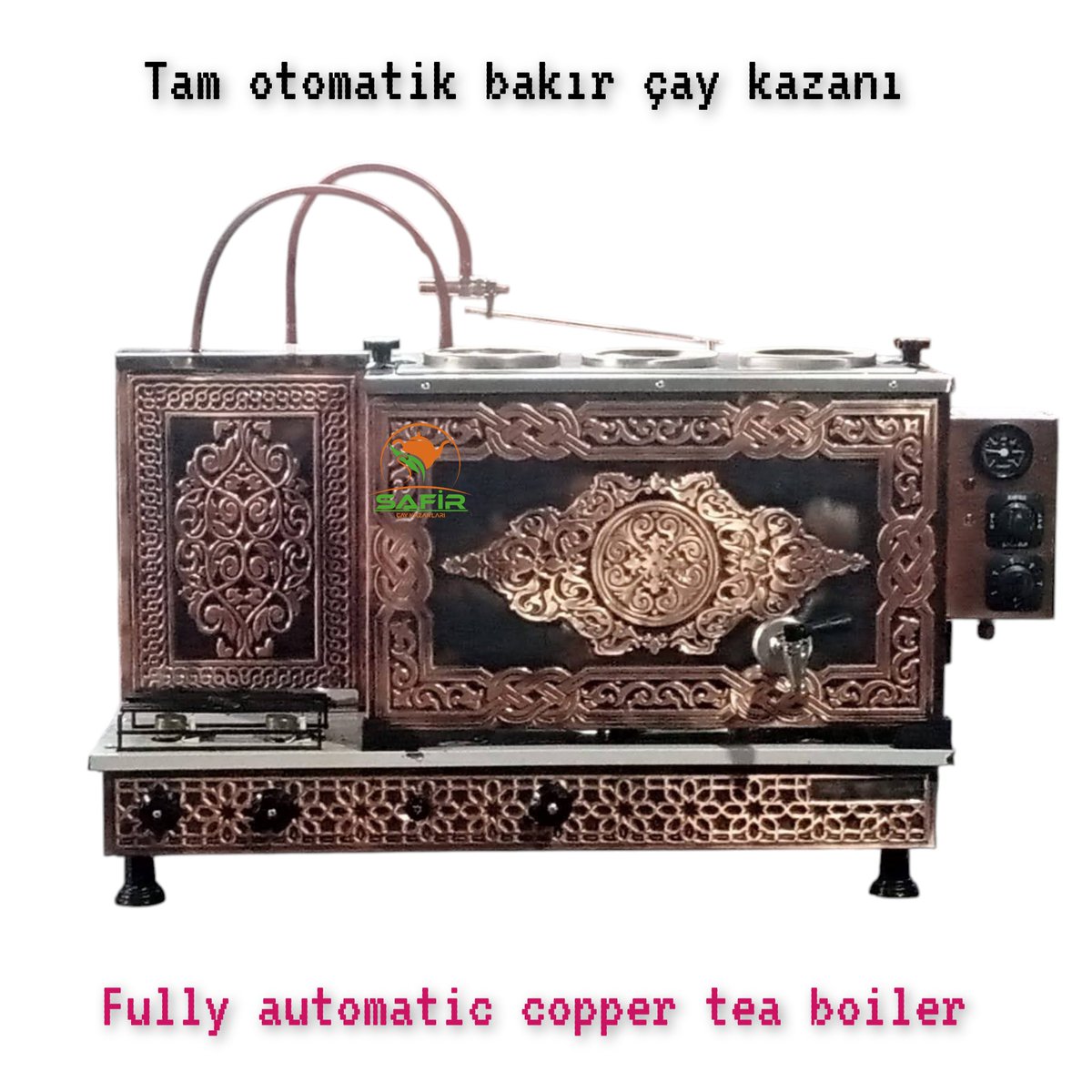 safircaykazan's tweet photo. 3 gözlü bakır tam otomatik çay ocağı kazanı
Safir Çay Kazanları
📞 05424140910
🖥️https://t.co/6jPDMChHy5
#bakırçaykazanı #bakırçayocağı #çaykazanı #çayocağı #bakırçaysemaveri #semaver #teaboiler #çaykeyfi 
#endüstriyelmutfak #copper #home #restaurantdesign #restaurant #bakırişi https://t.co/Jg5pBHqjXS
