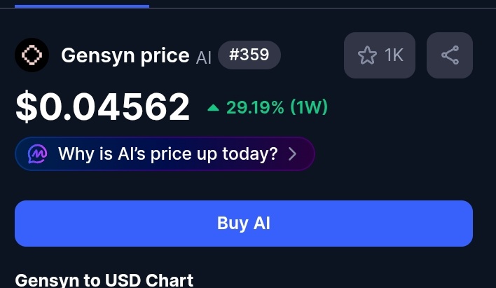 signs of $AI coming to <a href="/Official_Upbit/">Upbit Korea</a> 👀🔥