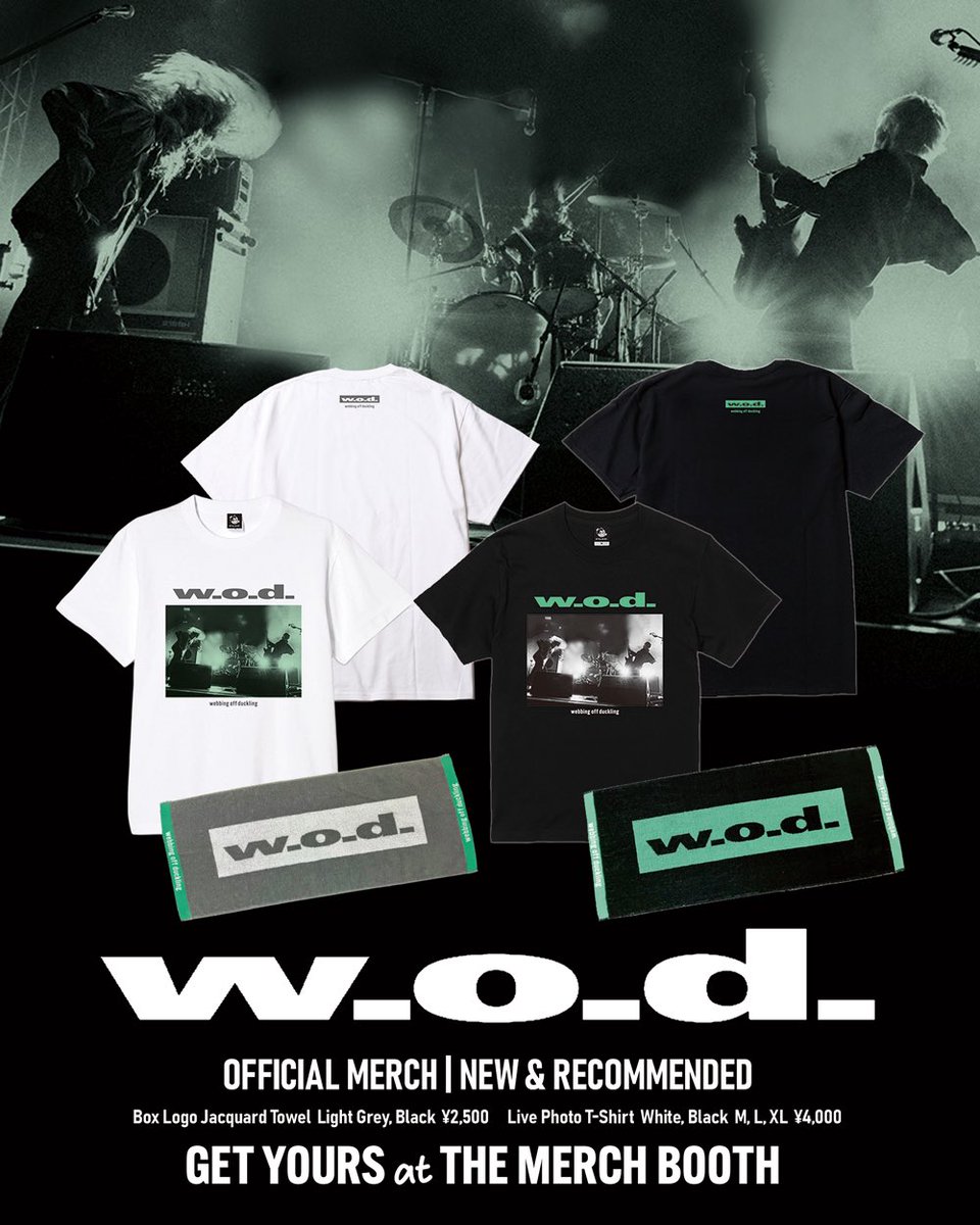NEW! 5/5(火・祝) VIVA LA ROCK 2026より NEW MERCH 販売開始