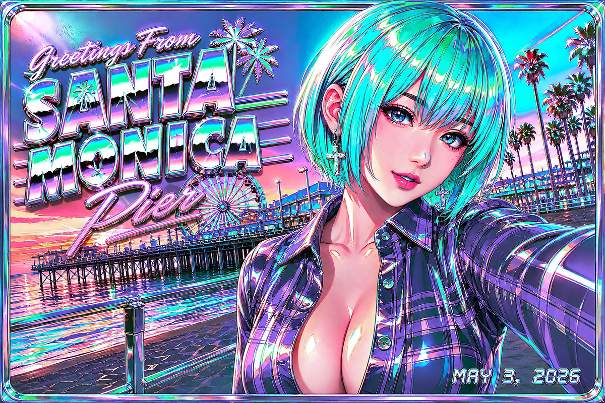Artmancer404's tweet photo. GN Fam! 🌙

I am personally focusing on my surrealism art now, but please don’t miss out on my classic GlitchGang anime style art!

@QueenGlitchAI and the GLXXXTCH Girls just began their world tour, starting Santa Monica!

Grab these 1:1 postcards for just 20 XTZ!

👇🏼 https://t.co/S3p8SPjFBA
