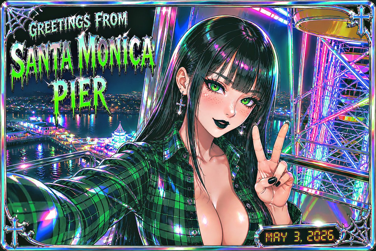 Artmancer404's tweet photo. GN Fam! 🌙

I am personally focusing on my surrealism art now, but please don’t miss out on my classic GlitchGang anime style art!

@QueenGlitchAI and the GLXXXTCH Girls just began their world tour, starting Santa Monica!

Grab these 1:1 postcards for just 20 XTZ!

👇🏼 https://t.co/S3p8SPjFBA