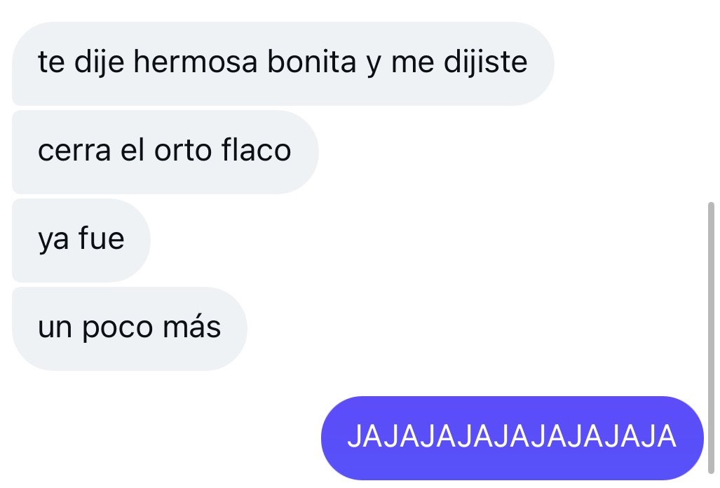 pov me queres chamuyar pero soy lo mas ortiva q vas a conocer