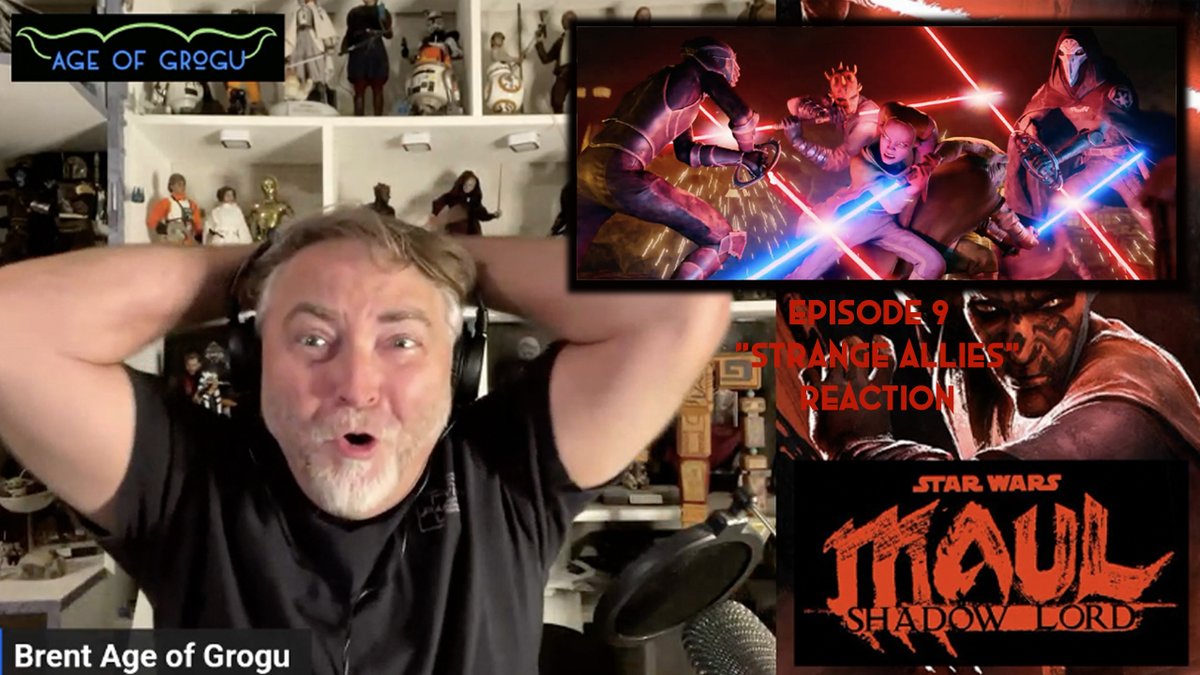 brentageofgrogu's tweet image. I had the opportunity to watch a little early WOW amazing Maul Shadow Lord Episode 9 "Strange Allies" reaction #maulshadowlord #ma... youtu.be/GBGRNp9AwEw?si… via @YouTube #MaulShadowLord