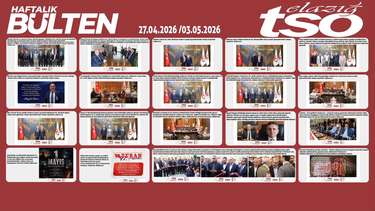 Elazığ TSO tweet media