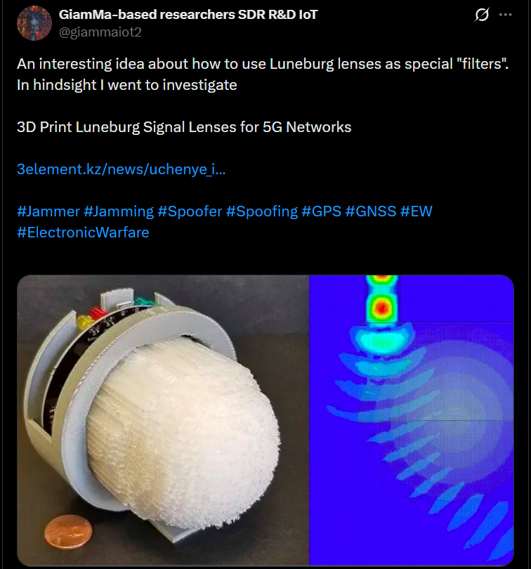 GiamMa-based researchers SDR R&D IoT tweet media
