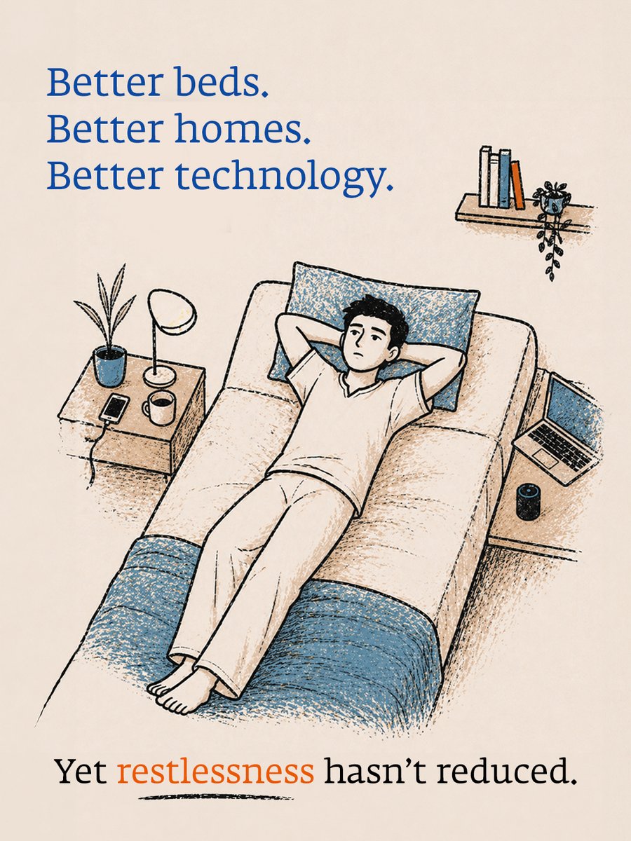 ishafoundation's tweet image. We have more comfort than any generation before us.
Yet many people feel more restless than ever.

What do you think is missing today?

Register Now: sadhguru.co/ie