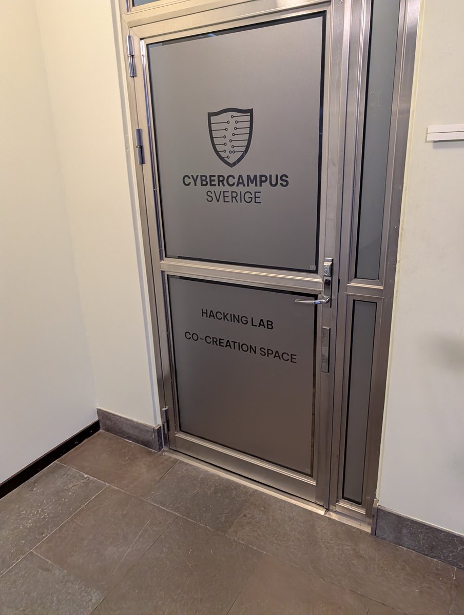 secpoint's tweet photo. It was a pleasure visiting Cybercampus Sverige and the Royal Hacking Lab in Stockholm.

A special thank you to Dr. Emre Süren, Head of Royal Hacking Lab at Cybercampus Sverige and Researcher at KTH Royal Institute of Technology, for showing us the impressive work being done there.

Cybercampus Sverige is a national initiative in Sweden, hosted by KTH Royal Institute of Technology, one of Europe’s leading technical universities, bringing together academia, industry, and government to strengthen cybersecurity research and innovation. The Royal Hacking Lab operates as a hands-on research environment focused on offensive security, AI-driven analysis, and real-world vulnerability discovery.

It was inspiring to see how research, practical hacking, AI, and real-world cybersecurity challenges come together in one place.

The Royal Hacking Lab has publicly listed more than 56 vulnerability discoveries, which shows the strong impact of applied security research.

Thank you for the visit and the great conversation.

#SecPoint #CyberSecurity #CybercampusSverige #RoyalHackingLab #Stockholm