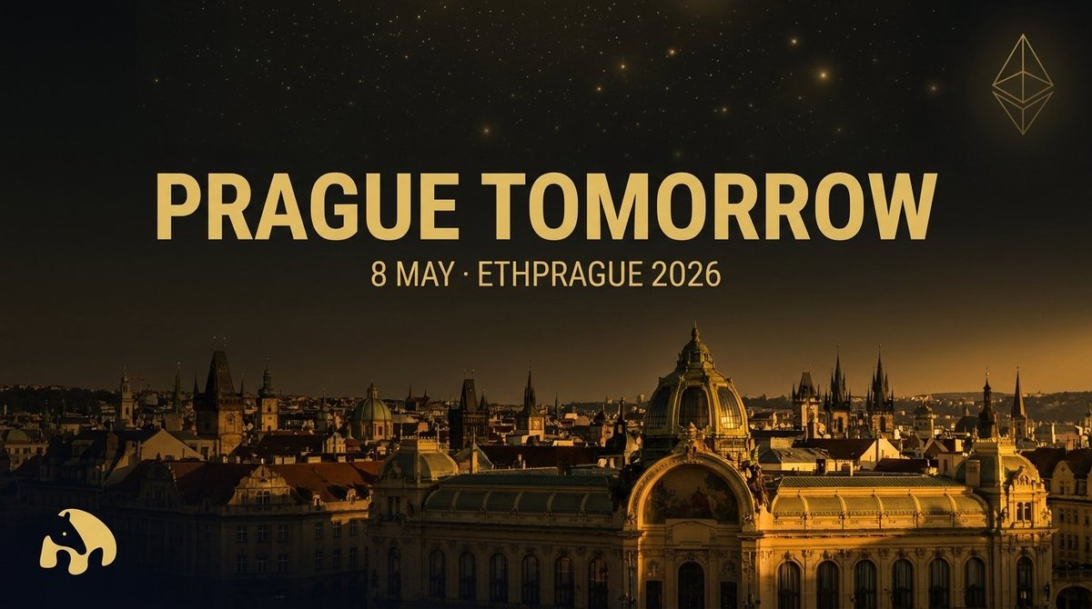 Tapir_Protocol's tweet photo. Prague tomorrow 🇨🇿

Who else is heading to @EthPrague? Drop a reply! especially if you're working on stablecoins, LSTs, or yield-bearing assets.

We'll be around all three days. https://t.co/y9vlgl1joi