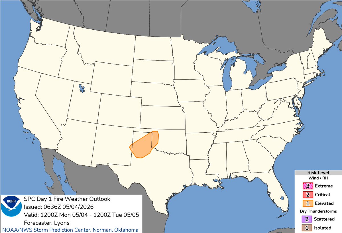 NWS Storm Prediction Center tweet media