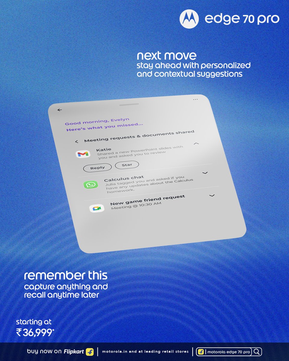 Motorola India tweet media