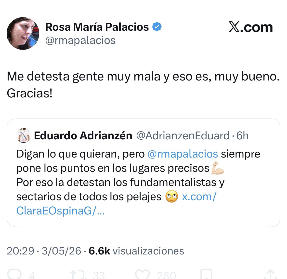DERECHA POLÍTICA tweet media