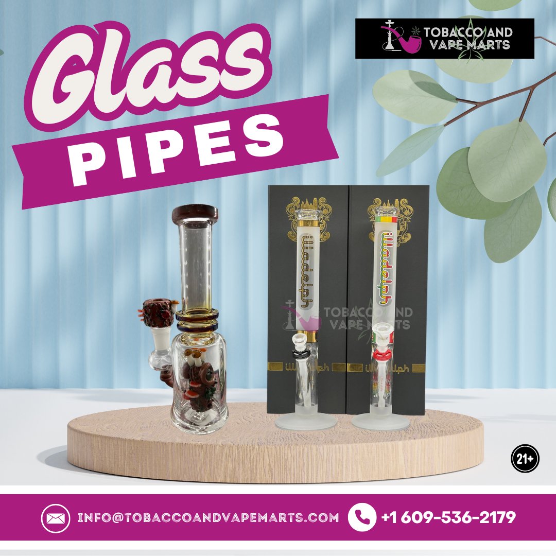 VapeMarts's tweet photo. 👉Sleek Glass Pipe offers smooth airflow and clean flavor with durable heat resistant build perfect for relaxed sessions and easy maintenance with stylish transparent finish!🔥💨
#SmokingEssentials #PipeLife #CleanHits #ChillVibes #GlassPipes
👉Website: https://t.co/BCcjBClh5l https://t.co/ahLtFpeLbk
