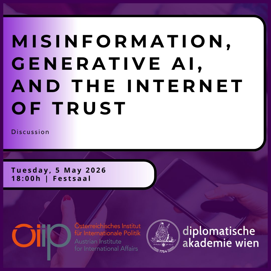 Diplomatische Akademie Wien tweet media