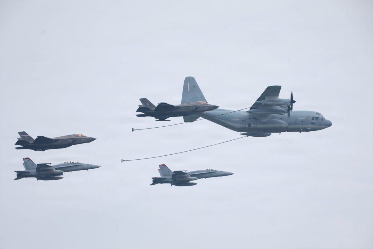 2026年5月3日、岩国航空基地において海上自衛隊と海兵隊によるフレンド